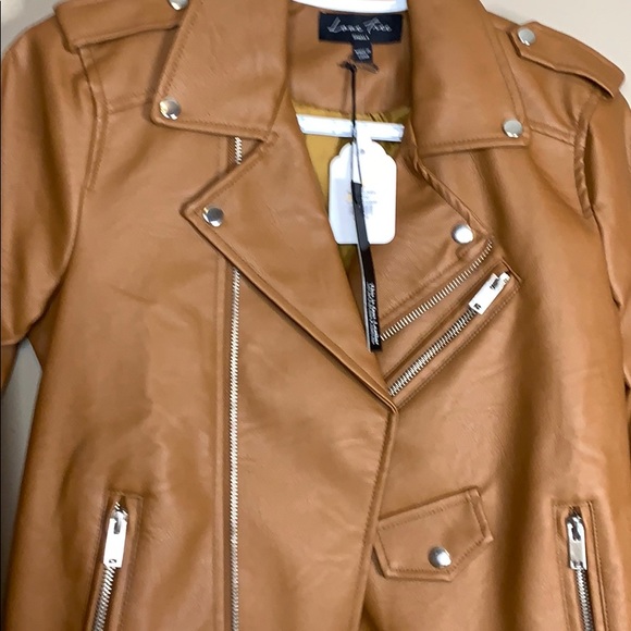 Faux leather jacket - Picture 2 of 5